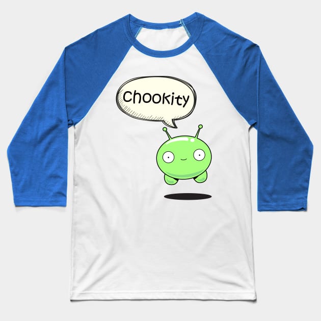 chookity Baseball T-Shirt by HSDESIGNS